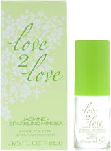 Love 2 Love Jasmine Plus Sparkling Mimosa Eau de Toilette 11ml Spray for Her