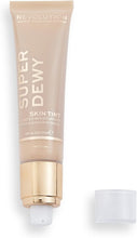 Makeup Revolution Superdewy Tinted Moisturiser, Light Coverage, Dewy Finish, Medium, 55ml