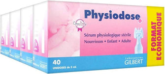 Gilbert Physiodose Sterile Physiological Serum 4 x 40 Single Doses