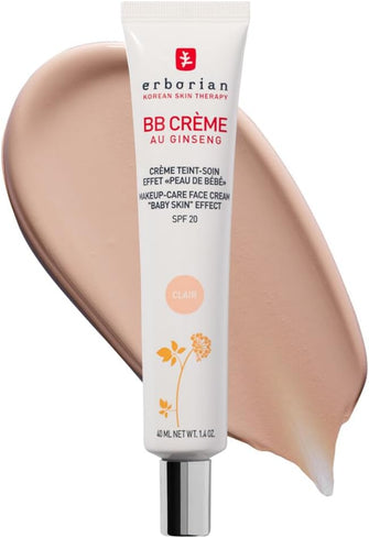 Erborian - BB Cream With Ginseng - Complexion Cream - "Baby Skin" Effect - Korean Cosmetic Treatment