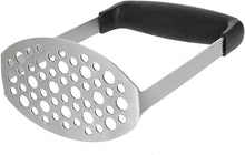 RosewineC Stainless Steel Potato Masher, Baby Food Masher with Non Slip Handle for Mashed Potatoes, Jam, Vegetables and Fruits