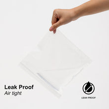 Lamapee Airport Security Liquids Bags, 20 x 20cm Airline Approved Clear Bags for Hand Luggage, 6 Pack