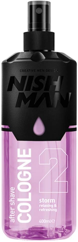 NISHMAN After Shave Cologne 2-Storm 400 ml