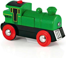 BRIO World Battery Powered Train Engine for Kids Age 3 Years Up - Wooden Railway Accessories and Add Ons
