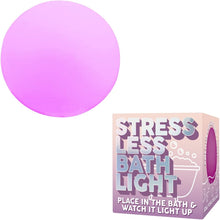 Gift Republic Stress Less Relaxation Bath/Hot Tub/Pool Light - 6 Colours - Just Place It in The Bath & Watch It Light Up