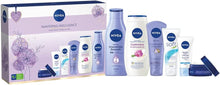 NIVEA Pampering Indulgence Gift Set (6 Pieces), Luxury NIVEA Gift Set Includes Shower Cream, Day and Night Cream, Body Lotion and More, Gifts for Women