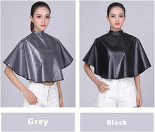 2pcs Hair Cutting Cape, Hairdressing Cape Short, Hairdressers Cape for Adults Black, Grey, Black Hairdressing Gown, Shampoo Capes, Waterproof Barber Gown, Makeup Cape for Women Beautician Hairdresser