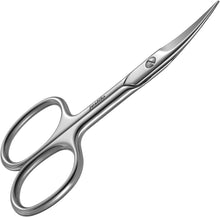 Jestilo Stainless Steel Nail Scissors for Women and Men, Professional Cuticle Scissor, Multi Purpose with Sharp Pointed Curved Tips for Finger Nails, Toe Nails, Nose Hair, Moustache and Beard