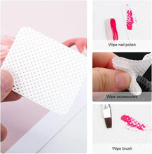 300 Pack Lint Free Cotton Pads Lint Free Nail Wipes For Gel Nails