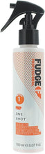 Fudge Professional One Shot Leave in Conditioner, Strengthens Dry, Damaged or Coloured Hair with Nourishing Proteins, 150 ml