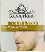 GadgetKing Nose Hair Removal Wax Kit Nasal Ear Hairs Painless Effective Safe Quick Beads Waxing Remover for Men and Woman Ladies DIY Applicator Sticks