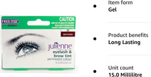 Julienne Eyelash and Eyebrow Permanent Dark Brown 03 Colour Tint 15ml by Julienne