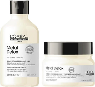 L'Oreal Professionnel Serie Expert DUO Metal Detox Shampoo 300ml and Mask 250ml