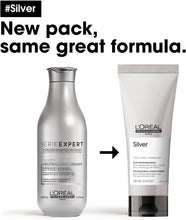 LOral Professionnel Conditioner, For Grey, White or Light Blonde Hair, Serie Expert Silver, 200 ml