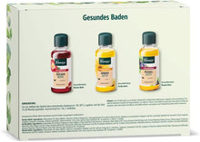 Kneipp Healthy Bathing Gift Pack - Bath Additives Back Well, Arnica Active & Muscle Active - with Valuable Essential Oils & Extracts - 3 Health Baths with 20 ml Each