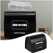 3 Pcs Razor Blade Disposal Case Tin Plate Razor Blade Bank Durable Razor Slice Recycling Container Box for Storing Razor Blades