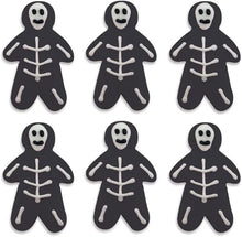 Halloween Spooky Skeletons Sugar Toppers