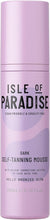 Isle of Paradise Self Tan Mousse, Dark (200 ml) Self Tanning Foam, Natural Ingredients & Vegan (packaging may vary)