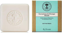 Neals Yard Remedies Geranium & Orange Soap  Natural & Organic Soap  Non-Drying  Palm Oil-Free Soap  100g