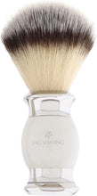 Jag Shaving Shaving Kit - Ivory Shaving Set - Shaving Set for Men - and Women - Synthetic Shaving Brush - Double Edge Safety Razor - Shaving Stand - Shaving Bowl - Leather Razor Case