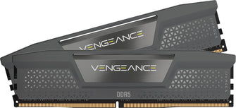 CORSAIR VENGEANCE DDR5 RAM 32GB (2x16GB) 6000MHz CL30-36-36-76 1.40V AMD EXPO Intel XMP 3.0 Computer Memory  Grey (CMK32GX5M2B6000Z30)