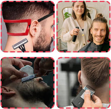 Neckline Haircuts Template Elasticity Hair Trimming Guide Universal Neck Hair Shaving Template for Edge Up Your Straight Neck Hairline