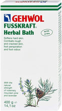 Gehwol Fusskraft Herbal Foot Bath 400g - Refreshes, Softens and Deodorizes Feet