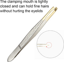 iZhuoKe Professional Eyebrow Tweezers,Tweezers for Hair Removal,Stainless Steel Precision Tweezer for Eyebrows Plucking for Ingrown Hair Tweezers