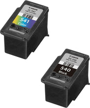 Canon Genuine Original Multipack Of 2 Ink Cartridges - 1 x PG-540 black and 1 x CL-541 colour printer ink / Suitable for Canon PIXMA MX, MG and TS series printers