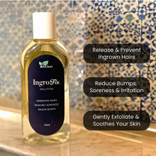 Ingrofix by BioClear - Ingrown Hair Treatment, Perfect for Legs, Hands & Face - Chin, Cheeks, Upper Lips, Bikini Line, Underarms, Neck, Chest, Stomach  110ml