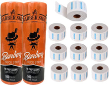 ICAN LONDON Barberside 10 Rolls Neck Strips Tape For Barbers- 1000 Disposable Disposable, strong, Durable Quality Barber Neck Rolls.