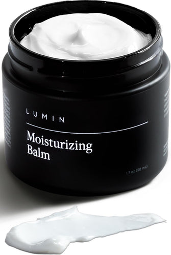 Lumin - Mens Revitalizing Face Moisturizer Balm (2 oz.): Combat Dehydration, Sun Damage, and Post Shave Irritation - Anti-Aging Korean Made Grooming for the Modern Man - Achieve Your Best Look