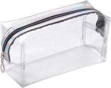 Clear Pencil Case, Large Transparent Plastic Pen Pencil Bag Makeup Pouch Travel Cosmetic Bag,School Supplies for Teenage Boys Girls Women