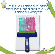 Gel Press Monoprinting Print Plate - A4 (21 X 29.7 cm) Gel Plate - Printmaking Supplies - Reusable Gel Printing Plate for Press Art for Card Making, Scrapbooking, Journaling, Arts & Crafts
