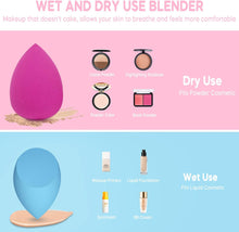 Makeup Sponge, Beauty Blenders 10 PCS, Washable Non Latex Foundation Sponge, Use Dry and Wet Both, for Liquid, Cream and Powder, Gift for Women (10)