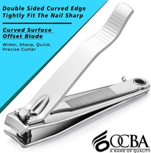 Maxylon care Nail Clippers Stainless Steel Nail Cutter for Thick Nails Professional Heavy Duty Toenail Clippers for Men Women