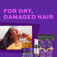 John Frieda Miraculous Recovery Shampoo 75ml, Smoothing and Hydrating Travel Shampoo, Anti-Frizz Mini Shampoo