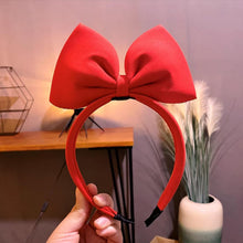 Bow Headbands Headdress for Women and Girls - Huge Bow Headband Large Bowknot Hairband - Hair Accessories for Women's Kiki Delivery Service Cosplay (Red)