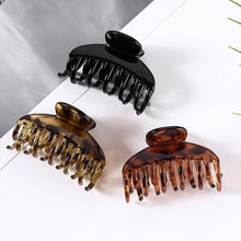 Medium Hair Claw Clips for Women - 3 Pack 2.7 Small Hair Grips Hair Catch Jaw Barrette Plastic Nonslip Hair Clip for Girls Half Bun Hairpins for Thick/Thin Hair