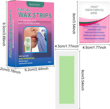 Hair removal wax sticks, portable and convenient hair removal tablets are used for facial eyebrows, upper lips and cheeks (30 hair removal wax sticks +3 packages of hair removal paper towels)