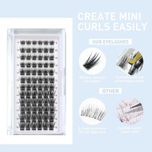 Individual Cluster Lashes, 72 PCS DIY Eyelash Extension,Natural Look Wispy Clusters Lashes 8-16MM D Curl Individual Lashes Extensions Reusable Individuals DIY at Home(Z2)