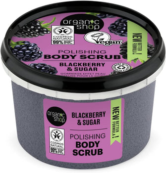 Organic Shop Polishing Body Scrub Blackberry (250ml)