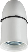 Knightsbridge Pendant Lamp Holder, White