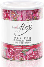 Italwax Raspberry Flex Natural Soft Wax Sensitive Skin Hair Removal Depilation (Raspberry Flex)