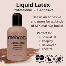 Mehron Makeup Liquid Latex (4.5 ounce) (Dark Flesh)