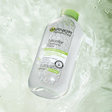 Garnier Micellar Cleansing Water For Combination Skin, Gentle Face Cleanser and Makeup Remover, Fragrance Free, Recognised By The British Skin Foundation, Use With Reusable Micellar Eco Pads, 400 ml