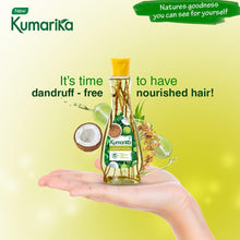 Kumarika Nourishing Hair Oil Dandruff Control 200ml- Anti Dandruff with Lime & Methi - 100% Natural Extracts