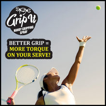 Grip-iT Hand Grip Spray - Better Grip for Pole Dancing & Aerial Hoop - Supercharge Your Tennis Racket Grip - Liquid Chalk Replacement - Firm Cricket Ball Grip - Better Grip for Dart Stems 60 ml