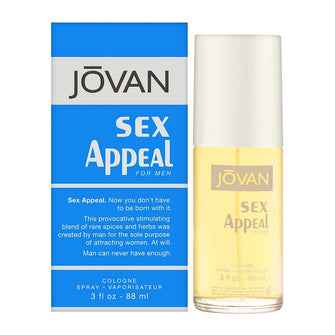 Jovan 35017009425 Sex Appeal by for Men - 3 Ounce Cologne Spray