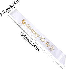 IRYNA 2 Pieces Mummy To Be Sash Daddy To Be Sash Mum and Daddy To Be Gifts Mummy And Daddy To Be Sash Mum To Be Sash Baby Shower Sash Party Supplies for Baby Shower Party Decoration Gender Reveal